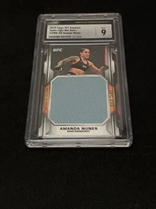 2020 Topps UFC Knockout Jumbo Fight Mat Relic AMANDA NUNES #36/135 - Picture 1 of 6