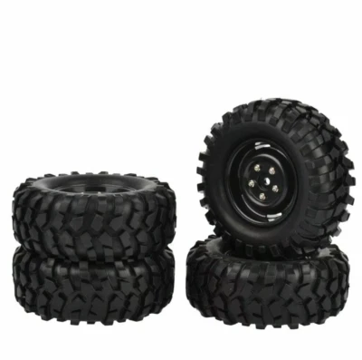 RC Tires wheels rims/hex hub For TAMIYA Grasshopper/Hornet/Wild One RC Buggy car - Image 1 of 2