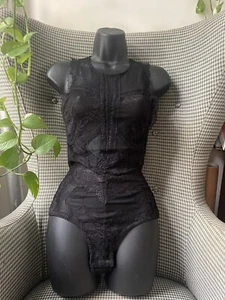 BCBG maxazria Lace Bodysuit Leotard Lingerie *BRAND NEW* - Picture 1 of 4