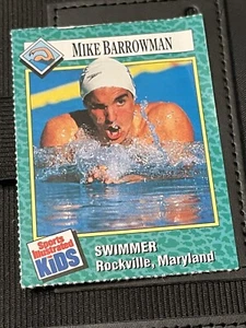 Mike Barrowman ROOKIE Swimmer #157 Sports Illustrated for Kids SI USA Olympics - Picture 1 of 8