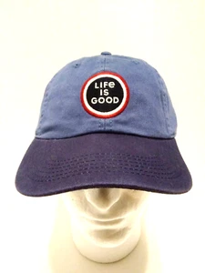 Life is Good A Chill Cap LIG Coin Vintage Blue One Size 65070 - Picture 1 of 8