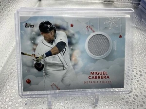 Miguel Cabrera Relic 2020 Topps Holiday Relic - Bild 1 von 2