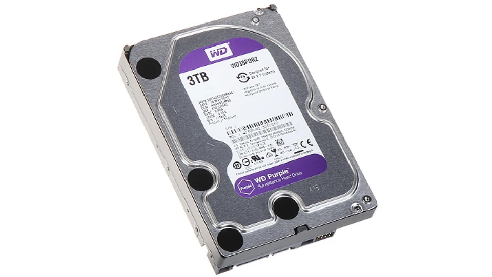  Dysk Twardy 3,5 WD Púrpura Fácil Vigilancia Do Systemów Monitoringu, Praca 24/ Foto 1 de 1