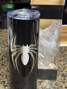 Spider-Man Marvel Stainless Steel Laser Engraved Tumbler W/ Straw Locking Lid - Picture 1 of 5