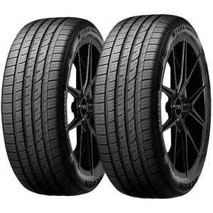 (QTY 2) 245/40R18 Nexen N Fera Primus A/S T1 97W XL Black Wall Tires - Picture 1 of 10