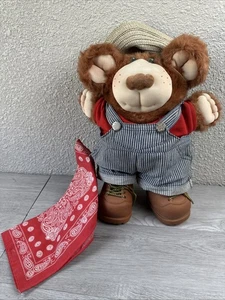 1986 Vintage Bubba Furskins Cabbage Patch Dolls - Xavier Roberts Original Plüsch - Bild 1 von 4