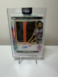 Jung Hoo Lee RC 2024 Topps Inception Autograph Patch /125 Giants Rookie Auto - Bild 1 von 3