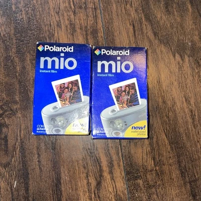 Polaroid Mio Instant Film 20 Photos Sealed Expired 09/2003 Lot Of 2    A - Image 1 of 2