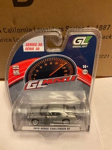 Greenlight Muscle series 2016 Dodge Challenger RT. BARE METAL CHASE - Picture 1 of 1