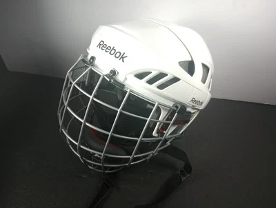 CASCO DE HOCKEY REEBOK 7K BLANCO MEDIO CON MÁSCARA FM580 CCM Foto 1 de 4