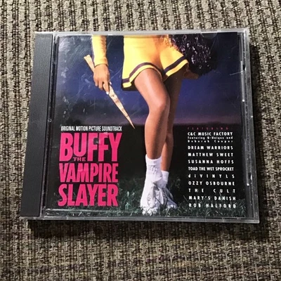 BUFFY THE VAMPIRE SLAYER 1992 ORIGINAL SOUNDTRACK CD OOP COLUMBIA PRINT 10TRX - Image 1 of 4