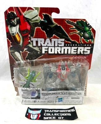 Transformers Generations 30th Legends Class Starscream and Waspinator MOSC - Image 1 of 2