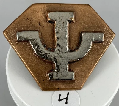 Babylon 5 Psi Corps Screen Used Production Made Costume Prop Badge Metal 4 Lyta - Image 1 of 4