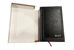 Holy Bible Hendrickson Publishers Deluxe Hardcover Leather KJV 1611 Edition Book - Picture 1 of 8