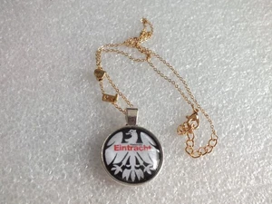 Vintage -Collar con colgante - EINTRACHT FRANKFURT - Ø 26mm - Años 80 - MG 49 - Imagen 1 de 6