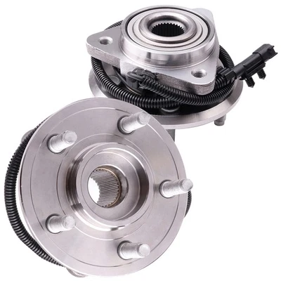 2PCS Front Wheel Hub Bearings W /ABS For 2008 2009-2011 Jeep Liberty Dodge Nitro Foto 1 de 4