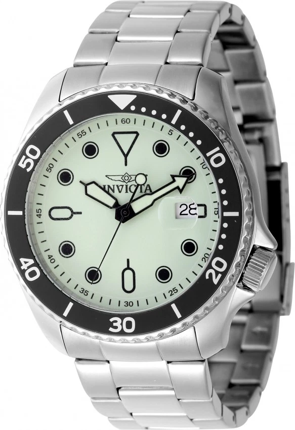 Invicta Pro Diver Date Luminous Green Dial Men's Watch 47305 - Image 1 of 1