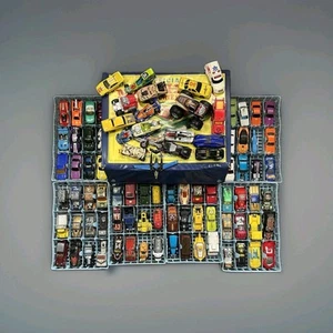 VTG/Modern (92) Hot Wheels Car Lot W/ (1968) Fred Bronner MATCHBOX (72) CAR CASE - Picture 1 of 16