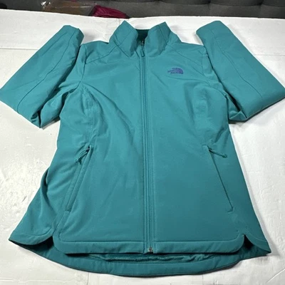 Chaqueta forrada de vellón The North Face Windwall para mujer edición cáncer de mama L #2557 Foto 1 de 4