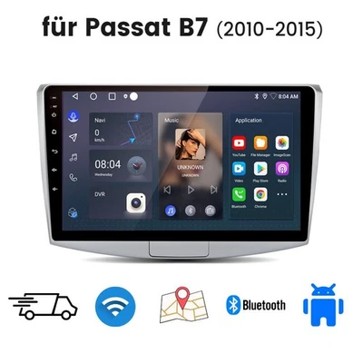 Android 13 Autoradio Carplay Für VW Passat B7 2010-2015 GPS Navi SWC DAB+ 2+64GB - Bild 1 von 4