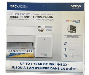 Brother - INKvestment Tank MFC-J1215W Wireless All-in-One Inkjet Printer with... - Picture 1 of 4