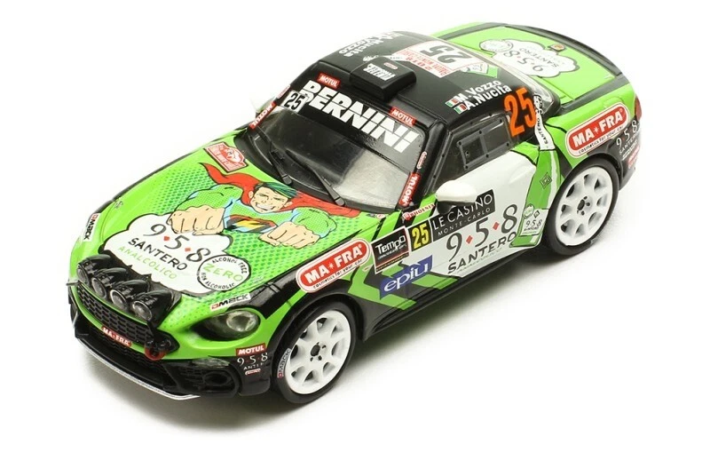 1/43 FIAT ABARTH 124 RGT #25 MONTE CARLO 2018 NUCITA VOZZO IXO RAM681 RARE - Immagine 1 di 1
