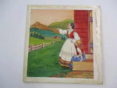 PINTURA ORIGINAL NINO MACNIGHT LIBRO ANTIGUO ILUSTRACIÓN ARTISTA LISTADO DE COLECCIÓN Foto 1 de 4