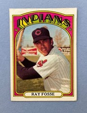 1972 Topps Baseball Ray Fosse #470 Cleveland Indians
