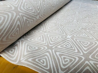 Maya TRIANGLES Tribal Indian Pattern Mexican Aztec Ethnic Boho Fabric 140cm Wide - Image 1 of 4