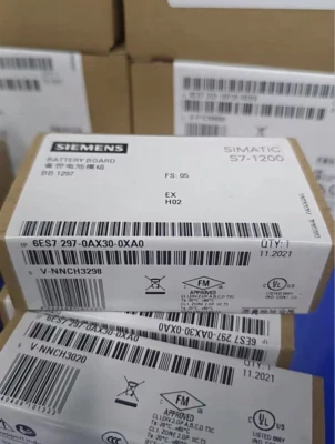 Placa de batería Siemens 6ES7297-0AX30-0XA0 1 PIEZA nueva envío gratuito Foto 1 de 3