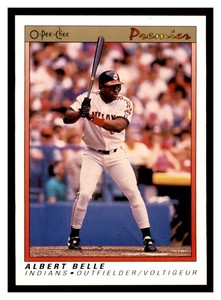 1991 O-Pee-Chee Premier #8 ALBERT BELLE  ~E9G
