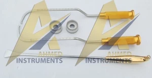 Juego de 5 instrumentos de cirugía plástica y cirugía de mama - Imagen 1 de 3