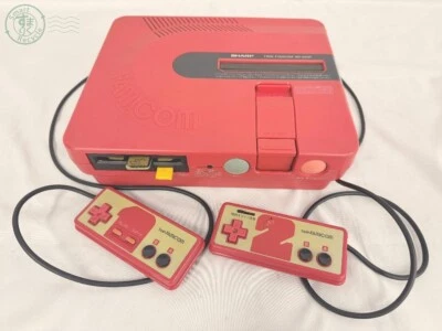 Twin Famicom AN-500R console vermelho onry cabeça de trabalho cinto ajustado substituído - Imagem 1 de 4