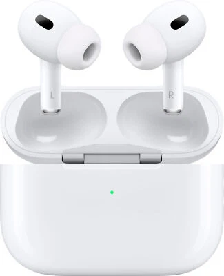 New Apple - AirPods Pro (2nd Gen) with MagSafe Case (USB-C) MTJV3AM/A - Image 1 of 4