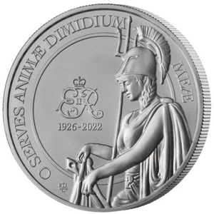 1 libra Queen Elzabeth II Memorial 1926-2022 Santa Elena 1 oz plata 2023 - Imagen 1 de 2
