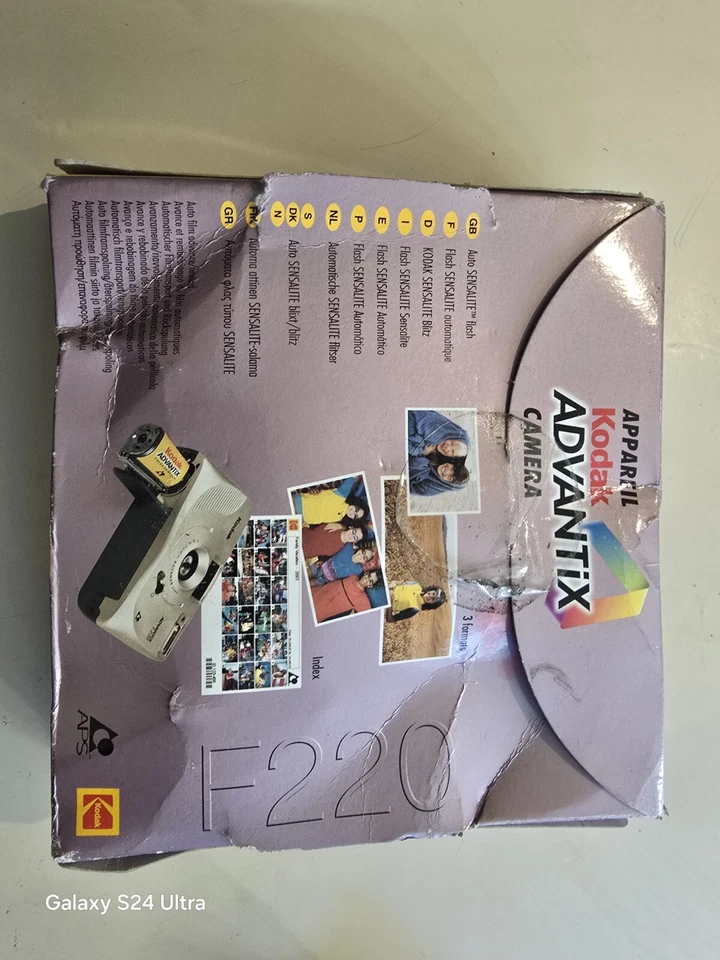 2 x Kodak Advantix F220 / F600 Film Camera VGC