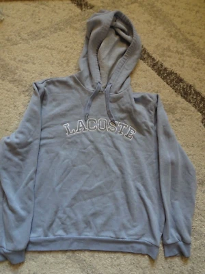 Lacoste женщин логотип свитер размер XXL светло-синий куртка повседневный активный Y2K - Изображение 1 из 4