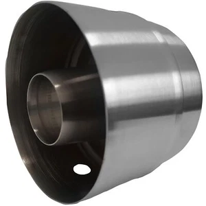 Donut Cutter - Stainless Steel Steel w/Electroplated Finish - 3" - Picture 1 of 8
