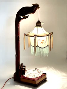 A vintage, original ashtray , lamp - Picture 1 of 4