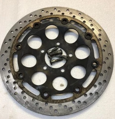 Disco de freno delantero negro OEM Suzuki GS500 E GS 500 E (1989-1996) 59210-01D30 Foto 1 de 2