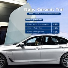 80%VLT Car/home window Film Solar Tint Nano Ceramic Tint High UV proof window 