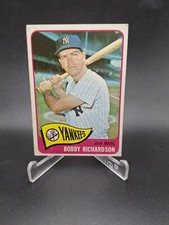 1965 Topps Bobby Richardson # 115 New York Yankees Card 
