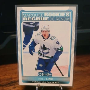 2021-22 O-Pee-Chee "Marquee Rookies" Kole Lind #504 - Picture 1 of 2
