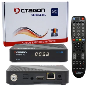 Octagon SX88 V2 WL HD Satelliten Receiver +WiFi WLAN DVB-S2 1080p - Bild 1 von 9