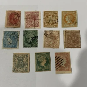 Älteres Spanien ungeprüft gebraucht Akte 71 Lot 6) - Bild 1 von 1