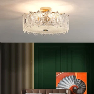 Bedroom Ceiling Lights Glass Chandelier Lighting Kitchen Pendant Light Bar Lamp - Picture 1 of 11
