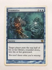 Traumatize 9th Ninth Edition Magic the Gathering mtg LP