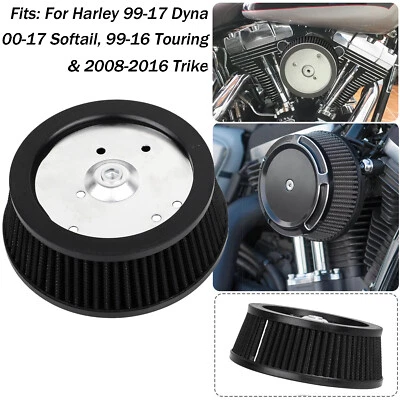Sucker Air Cleaner Element Fit For Harley Dyna Fatboy Heritage Softail Touring - Image 1 of 4