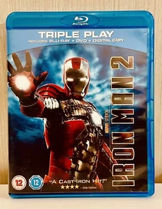 Iron Man 2 Blu-Ray DVD - Fast Free Shipping - Picture 1 of 2
