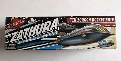 * SCHYLLING ZATHURA HOJALATA ZORGON COHETE CUERDA JUGUETE 2005 *ST Foto 1 de 4